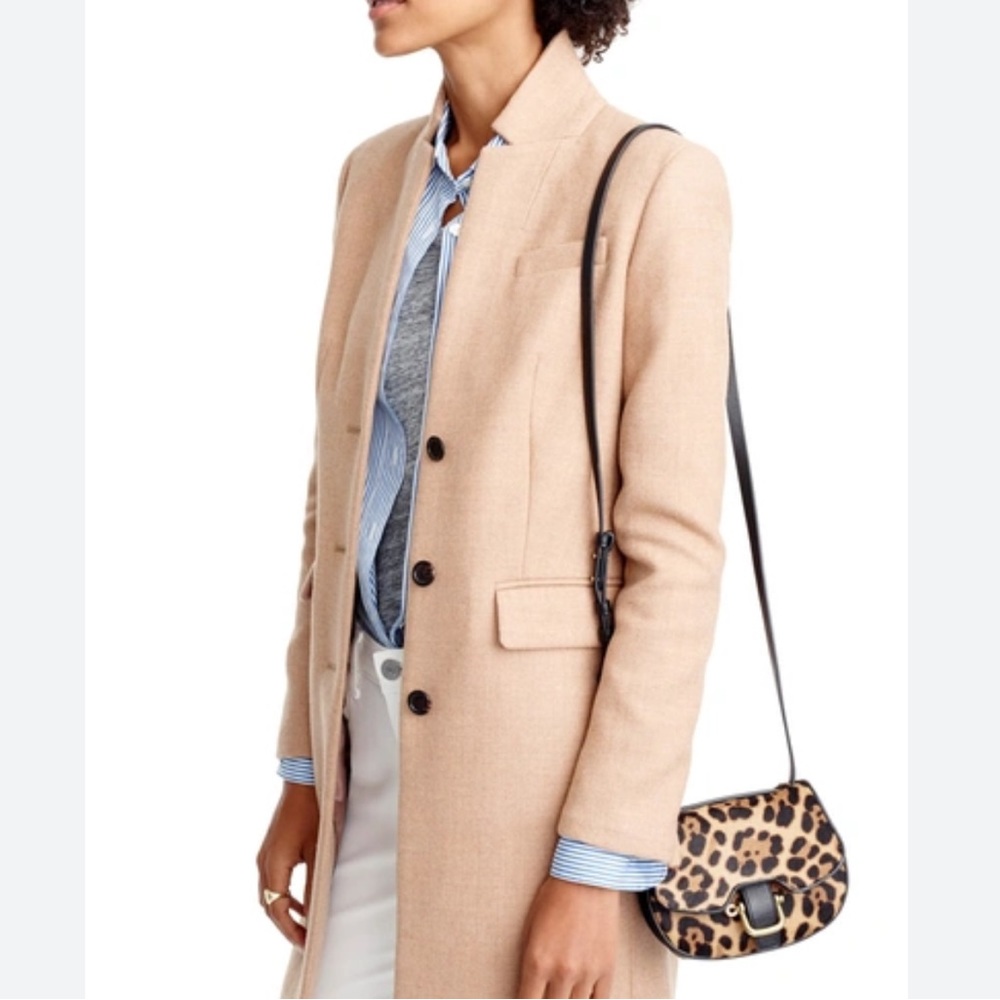 J Crew regent top coat in heather acorn - Picture 3 of 11